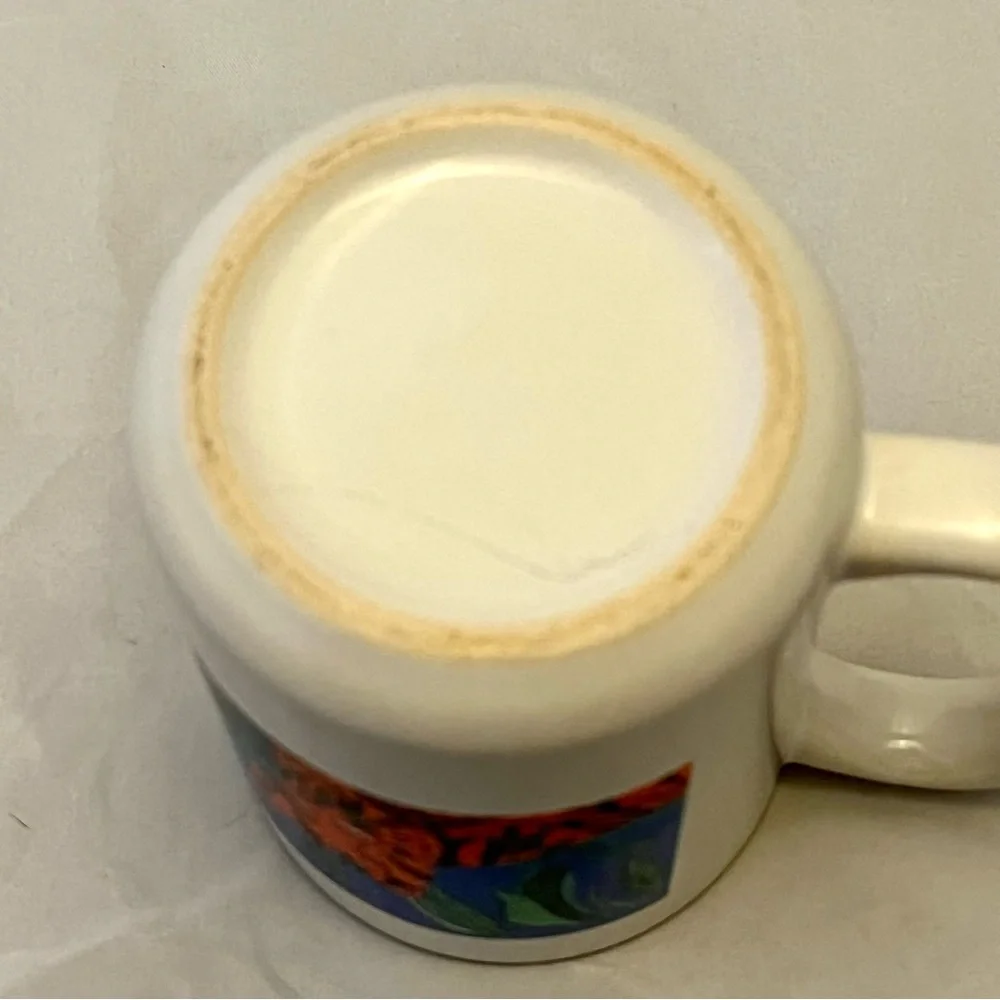 Tiger in Jungle Coffee Mug, Handmade, Hobbyist Art Coffee, EUC